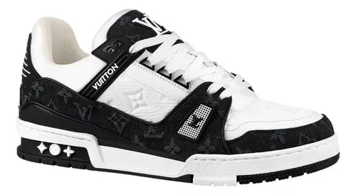 Tenis Louis Vuitton Preto e Branco