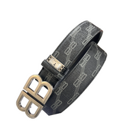 Cinto De Couro Balenciaga Black