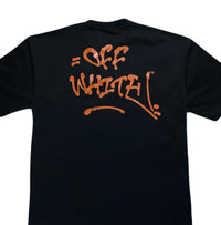 Camiseta Off White Logo Laranja