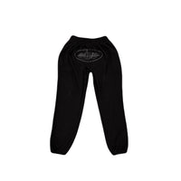 Calça Moletom Corteiz "Alcatraz Basic Jogging Black"