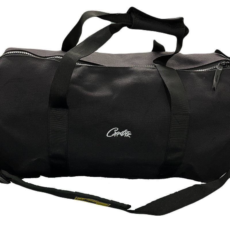 Corteiz Black Alcatraz Grindwear Duffle Bag
