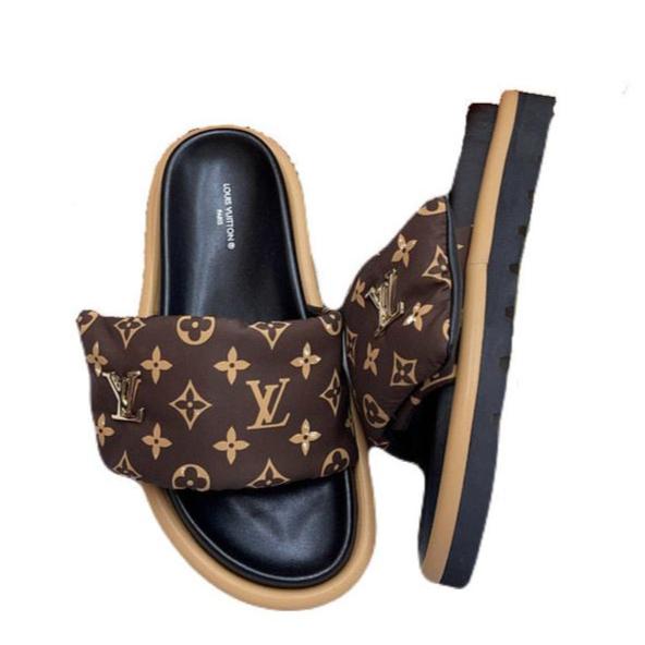 Chinelo LV Flatform Pool Pillow