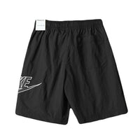 Nike Men Embroidered Casual Shorts Black