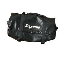 Nike X Supreme Leather Duffle Black Bag