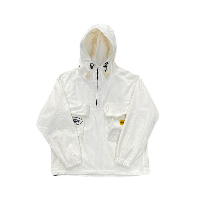 Jaqueta Corteiz Slant Pocket White