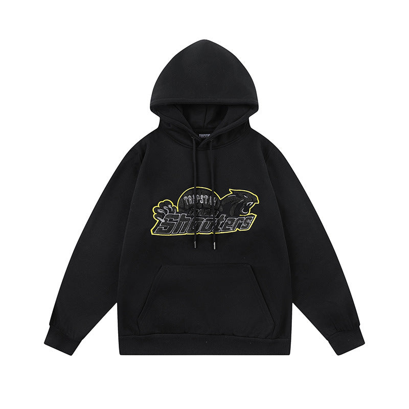 Conjunto Trapstar Shooters   Hoodie Tracksuit Black