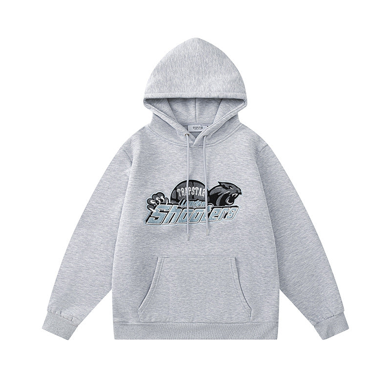 Conjunto Trapstar Shooters   Hoodie Tracksuit Gray