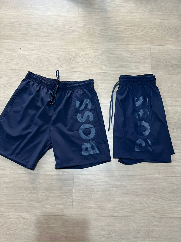 Bermuda Boss Azul Tom Sobre Tom