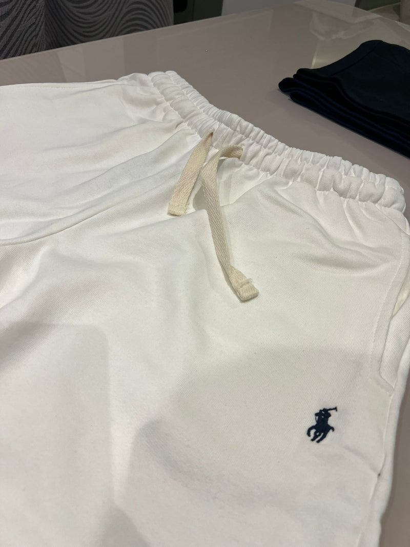 Bermuda Ralph Lauren Moletom Branca