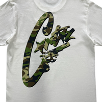 Camiseta Corteiz Camouflage Pistol