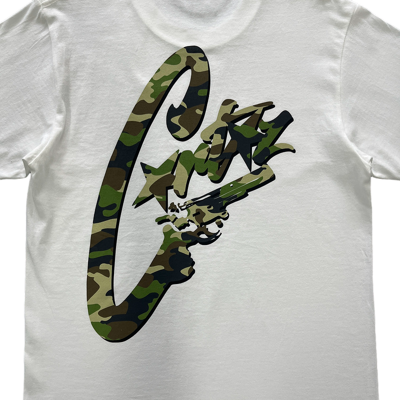 Camiseta Corteiz Camouflage Pistol