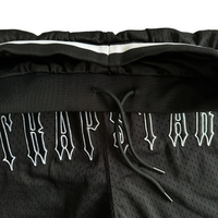 Short Trapstar Football Jersey Black / Red