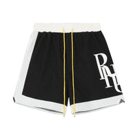 Short Rhude Side Logo Black