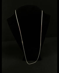 Corrente 2mm Grumet 70cm Prata 925 Garantia Vitalicia !