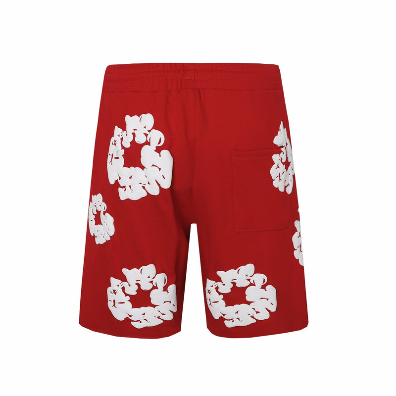 Short Denim Tears The Cotton Wreath Dark Red