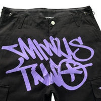 Calça Y2K Minus Two Black And Purple