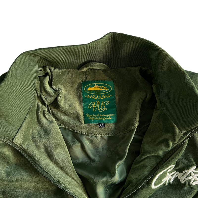 Conjunto Corteiz Allstarz Velour Green