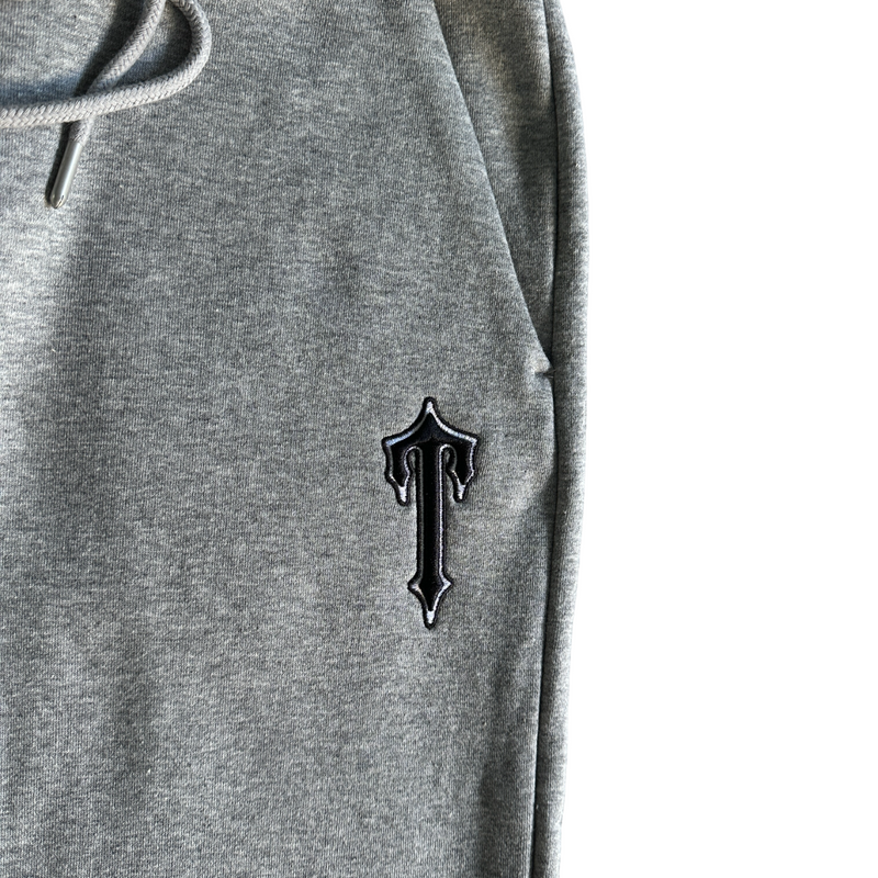 Conjunto Trapstar Stripe Hoodie Tracksuit Gray