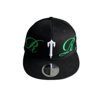 Trapstar Script Fitted Cap Black/Green