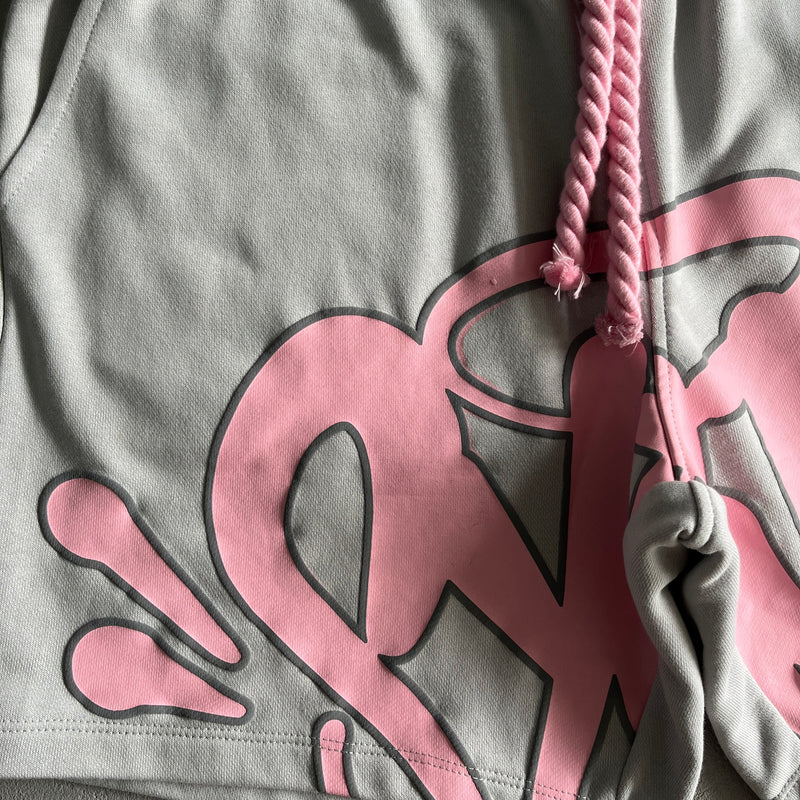 Short Syna World OG Logo Gray/Pink