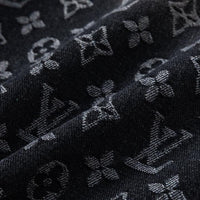 Calça Jeans Louis Vuitton Distressed Baggy Monogram