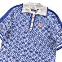 Camisa Polo Jacquard Monogram