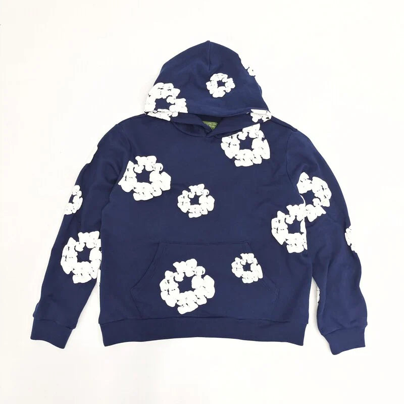 Moletom Denim Tears The Cotton Wreath Dark Blue