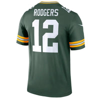 Jersey Green Bay Packer On Field 12 Rodgers