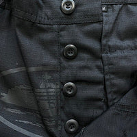 Calça Cargo Corteiz "All Black Logo"